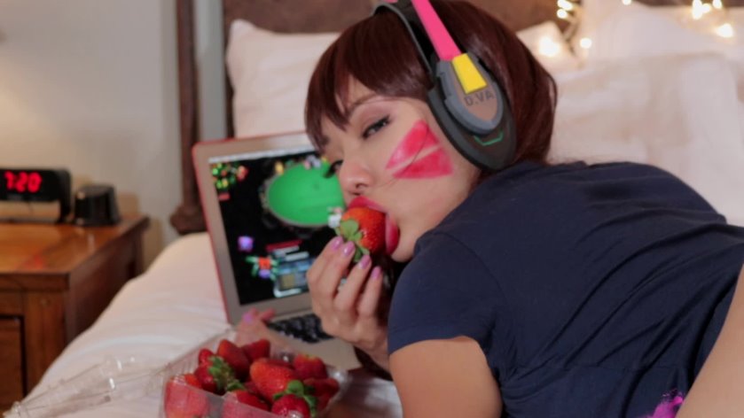Cover 2 IF I LOOSE,U FUCK ME’-D.VA/Cosplay pov - Full HD/MOV